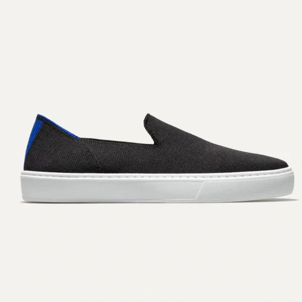 Rothy’s original Slip on Sneaker- Black 7.5 - Picture 3 of 6